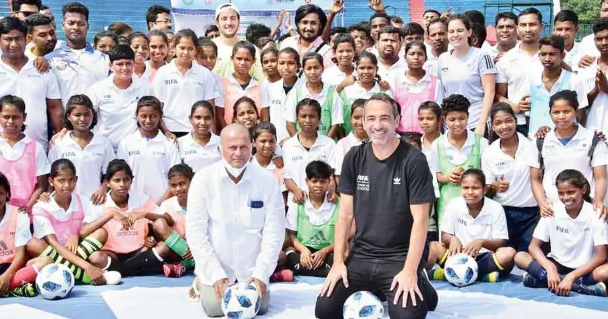Odisha Chief Minister launches India's first FIFA Football for School Programme